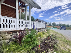 Частный дом Усадьба "Ладожские этюды" у подножия горы Хийденвуори