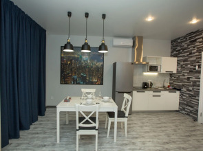 Апартаменты Central Place Vladivostok Премиум с видом на Мосты и Залив (4)