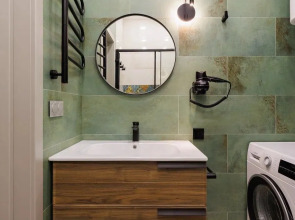 Апартаменты с 1 спальней в Охта Парке