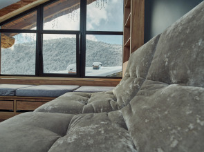 Шале Кедр 760, 5 спален, 12 гостей с бассейном и баней