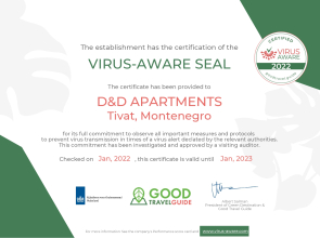 Апарт-Отель D&D Apartments Tivat