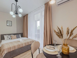 Апартаменты Йорт Уютная Студия в Жк Открытие