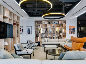 Апартаменты Family Apartment с панорамным видом на город