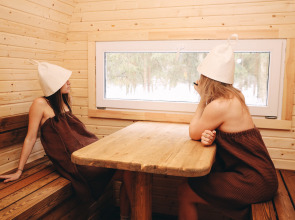 Шале Сфера Агат в лесу на Живописной улице