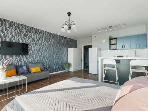 Квартира с панорамным видом на город