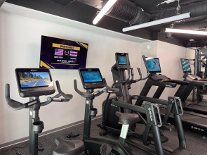 Апартаменты Hvoja в комплексе с бассейном на берегу Финского залива