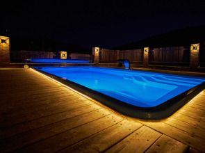 Шале Кедр 760, 5 спален, 12 гостей с бассейном и баней