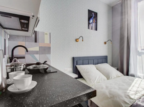 Апартаменты Уютная студия у метро Водный стадион