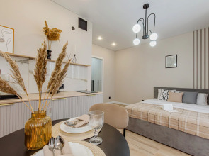 Апартаменты Йорт Уютная Студия в Жк Открытие