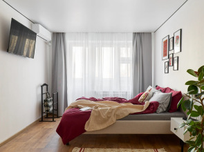 Апартаменты уютные на бульваре Белые цветы вблизи Чаши аквапарка станции метро