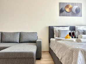 Апартаменты FSF В Географическом Центре с Дистанционным Заездом