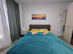 Квартира Роскошная евродвушка DeluxeApart на Новой Риге