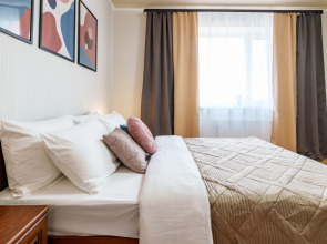 Квартира двухкомнатная Апарт-Отелика в Шаговой Доступности к Парку Галицкого