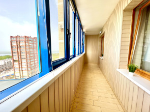 Апартаменты двухкомнатные на 11 Этаже в ЖК Современник с видом на реку Волгу