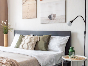 Квартира Eco Scandic у Метро Satin home