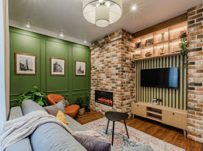 Квартира Атмосферная в центре города с двумя спальнями