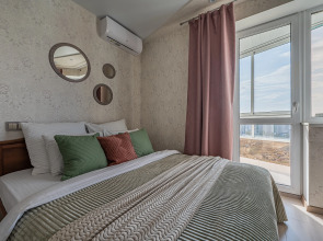 Квартира премиум класса с джакузи, сауной и панорамным видом