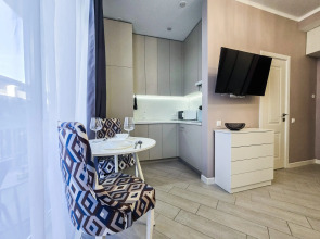 Квартира Небольшая студия для 2х человек для уединения со своим балкончиком