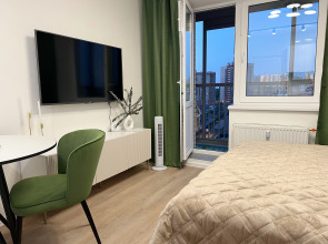 Квартира Зеленая студия в Рыбацком