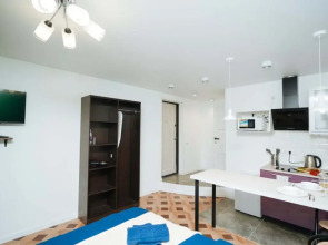 Апартаменты Студия Классическая С Современным Ремонтом на Курчатова