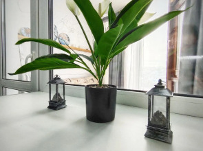 Квартира Guru c лаундж зоной на балконе