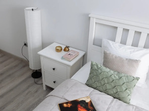 Квартира Просторная квартира с видом на озеро