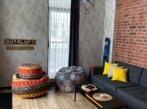 Апартаменты Охта Парк Ohta Loft Apartments с террасой