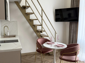 Апартаменты Двухуровневая студия KrasLoft в ЖК Преображенский на 4 человек