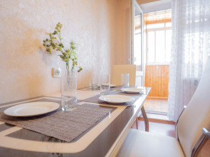 Апартаменты просторная однушка на главном проспекте города