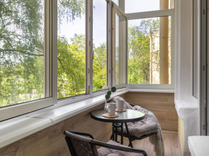 Квартира Prudius Apart в центре Кронштадта с видом на Морской Собор