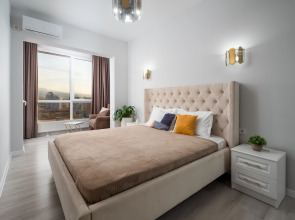 Квартира Евродвушка с потрясающим видом на горы