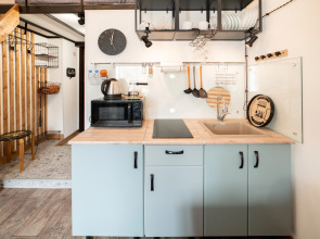 Квартира Питерская Двухуровневая Студия в Центре Красноярска