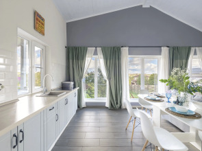 Частный дом с панорамным видом на склонах Яхромы