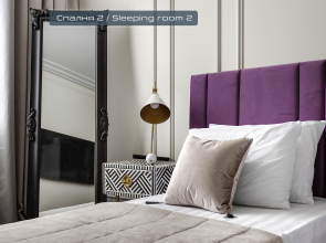 Дизайнерские апapтaменты с потpясающим видом нa Нeву и кpeйceр Аврорa