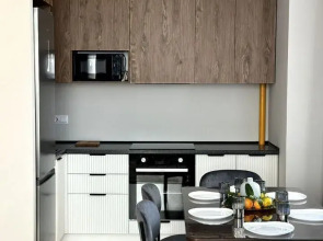 Квартира для семьи или большой компании с современным ремонтом