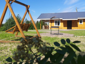 Гостевой дом с сауной и купелью вблизи реки и озера Ладоги Лисий берег