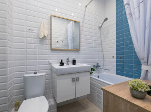 Квартира Семейная Трёхкомнатная с видом на Обь