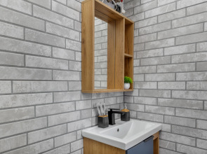 Частный дом AURA уютный домик с двумя кроватями