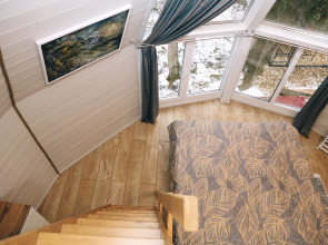 Шале Сфера Агат в лесу на Живописной улице