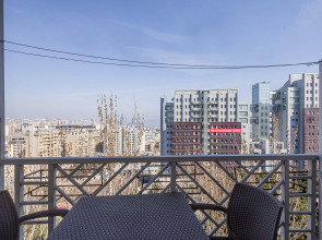 Апартаменты Двухспальные с Гостиной Комнатой в Центре Города