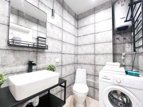 Апартаменты Новая Светлая Студия с  с Панорамными Окнами №252