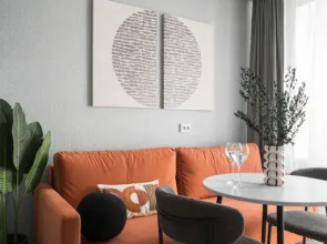 Квартира формата евродвушки с дизайнерским ремонтом