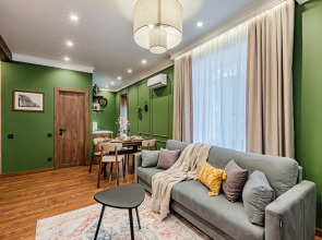 Квартира Атмосферная в центре города с двумя спальнями