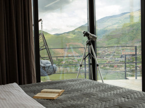 Частный дом с прекрасным видом на горы