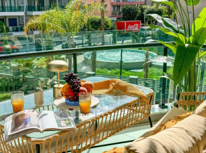 Апартаменты 1+1 Qoople Legend A12 в 100 м от моря