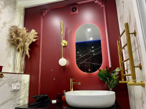 Апартаменты Дизайнерская квартира в Жк Российский с панорамной лоджией