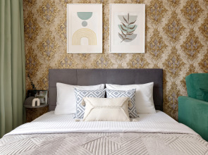 Квартира Однокомнатная с Балконом и Видом на Город