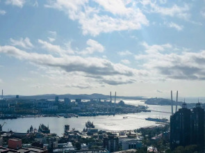 Апартаменты Светлая Квартира с Видом на Бухту Золотой Рог во Владивостоке