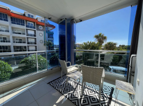 Апартаменты у моря 320 м с балконом