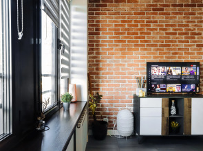 Апартаменты Lalapart Cozy loft на 18 этаже в ЖК Савеловский Сити